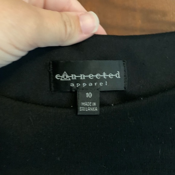 Counterparts black & grey dress - Picture 3 of 4